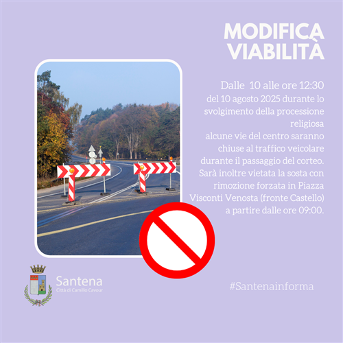 San Lorenzo: modifica viabilità